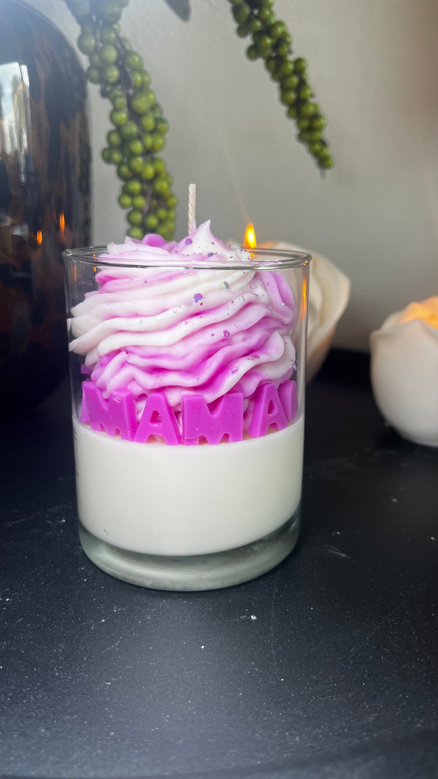 “Love you mum” scented candle