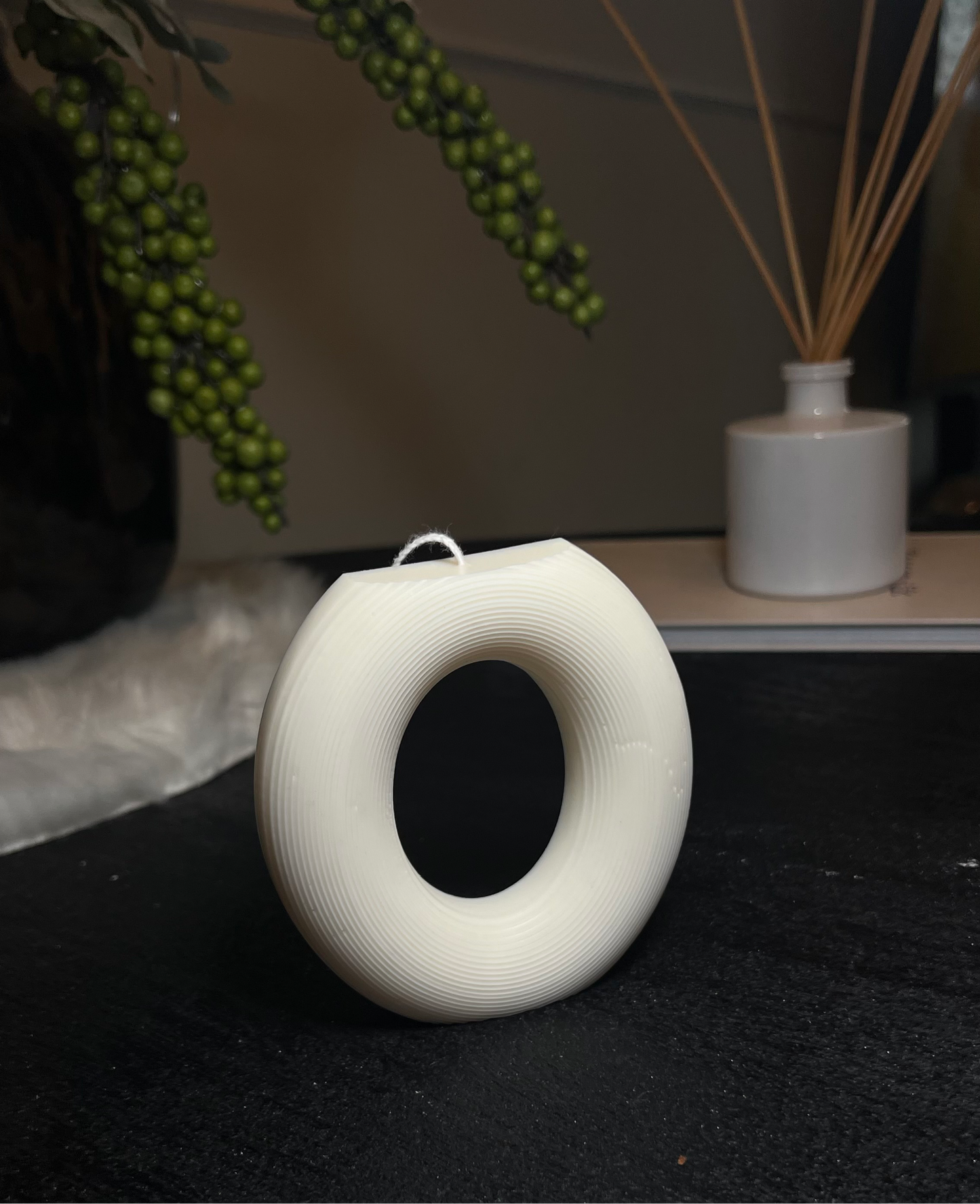 Circle candle small