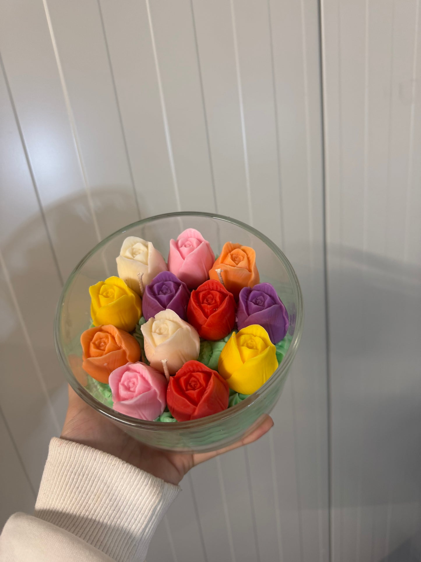 Tulip field scented candle