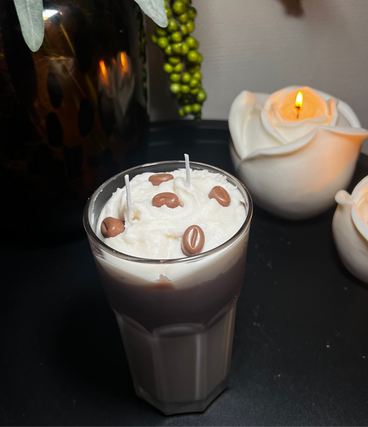 Latte Macchiato candle