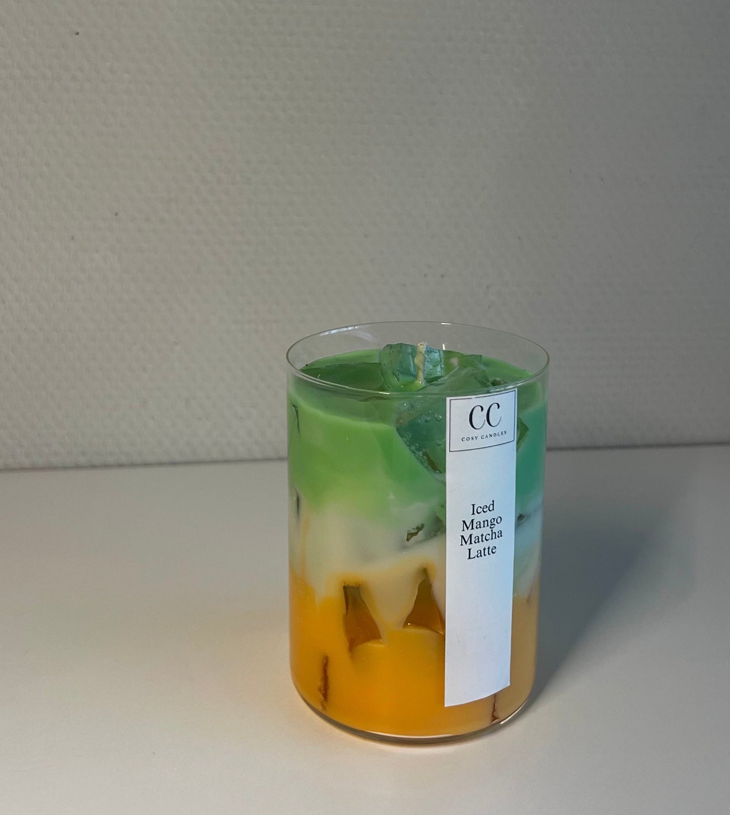 Iced Mango Matcha Latte