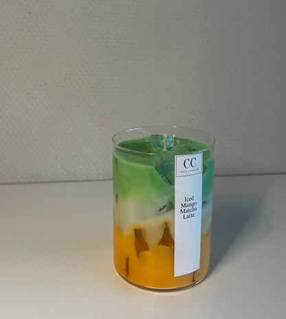 Iced Mango Matcha Latte