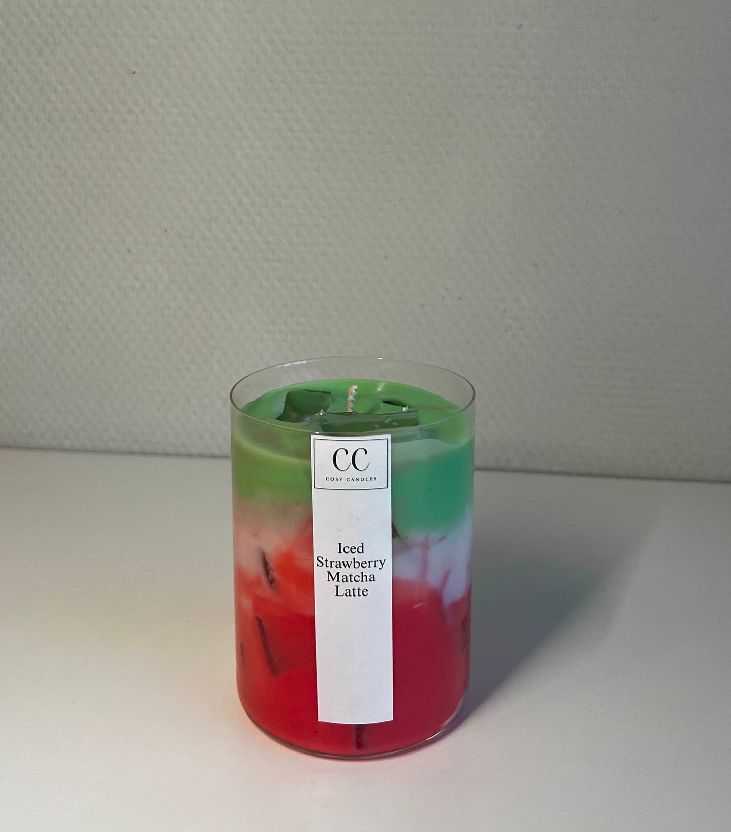 Iced Strawberry Matcha Latte