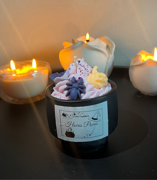 Hocus pocus scented candle
