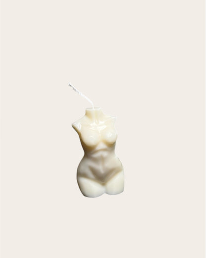 Woman body candle small