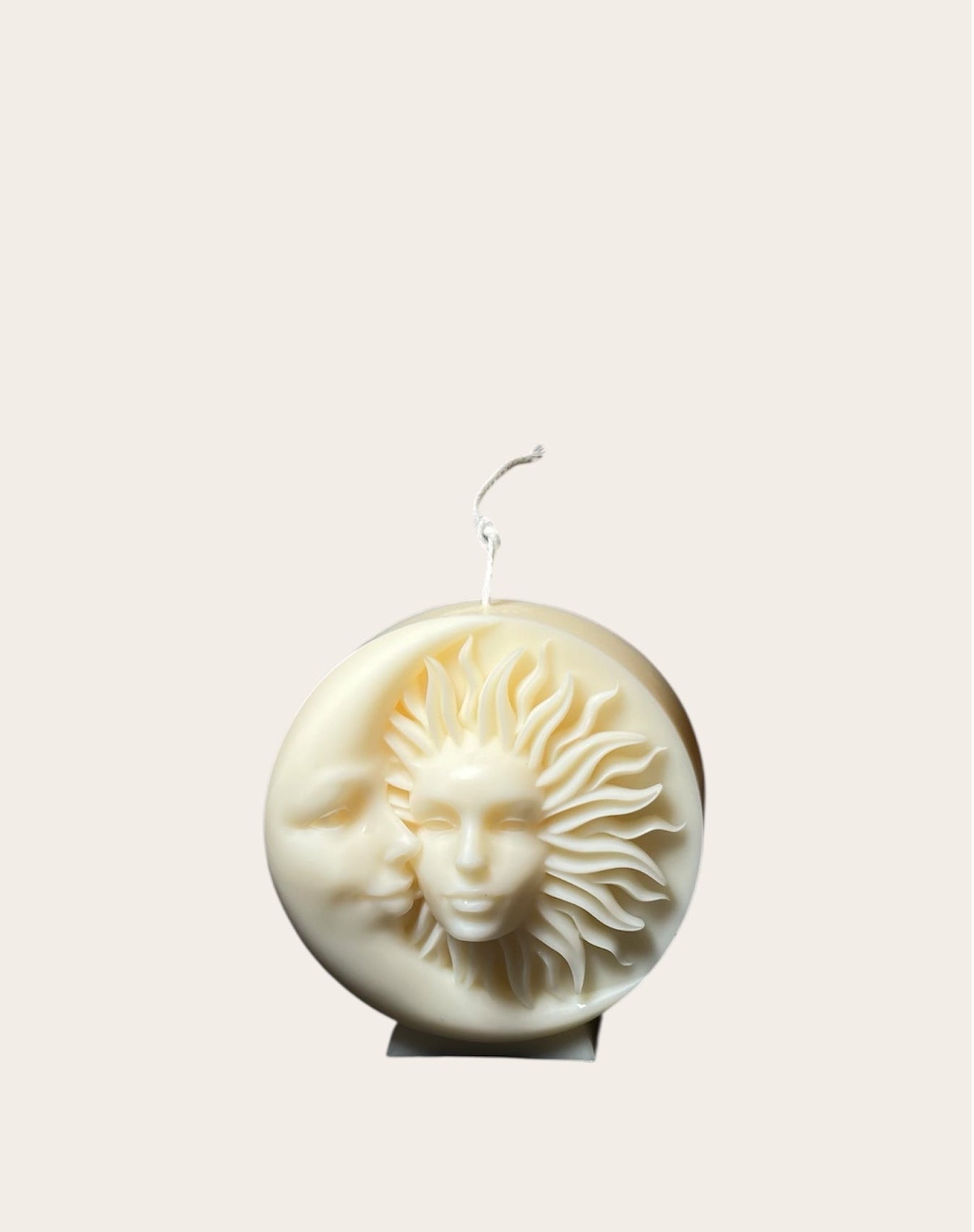 The sun and moon candle