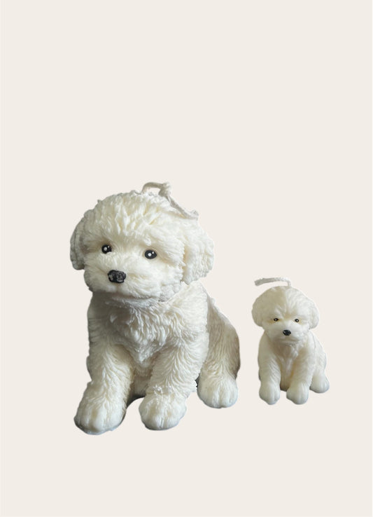Puppy candle